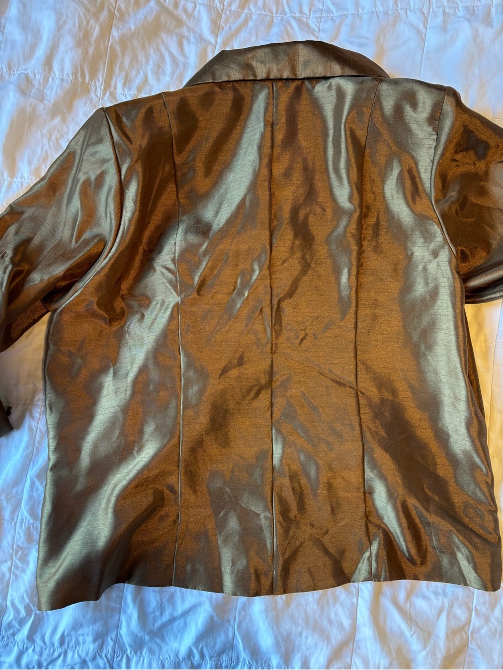 Women’s Bronze/Gold Jacket size 18 - dressbarn - Picture 3 of 5